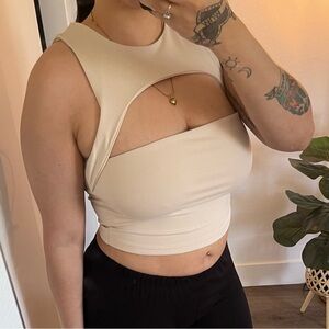Cut out crop top